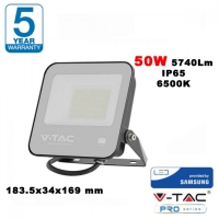 50W LED Прожектор Samsung чип Черно Тяло 5740LM 6500K