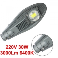 30W Улична лампа 3000Lm 6400K 220V
