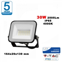 30W LED Прожектор Samsung чип Черно Тяло 2505LM 4000K