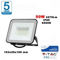 50W LED Прожектор Samsung чип Черно Тяло 4270LM 6500K