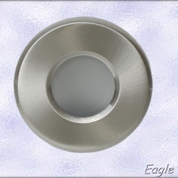 Водоустойчиво тяло за лампа тип луна мат