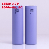 Литиево-йонна батерия 18650 3.7V 2600mAh, 20.8A