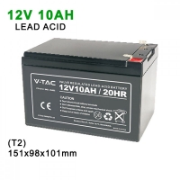 10Ah 12V Акумулаторна Батерия T2 V-TAC