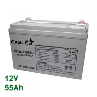 Акумулатор - гелов акумулатор 12V 55Аh Eaglestar