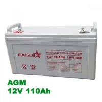 Акумулатор - тягов акумулатор VRLA-AGM 12V 110Аh Eaglestar