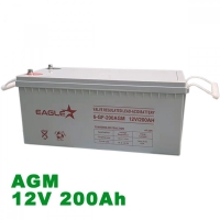 Акумулатор - тягов акумулатор VRLA-AGM 12V 200Аh Eaglestar