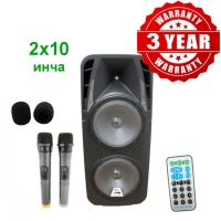 2x10 инча Активна тонколона тип караоке MА73