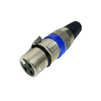 Канон XLR жак женски с метален корпус