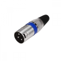 Канон XLR жак мъжки с метален корпус