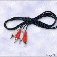 Кабел 2 на 2 мъжки чинча 1,5м