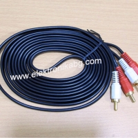 Кабел 2 на 2 мъжки чинча 4.5mm / 3м