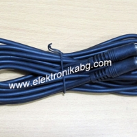 Кабел 3,5мм стерео жак на 3,5мм стерео жак 5м