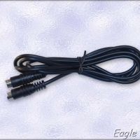 Кабел 4 пина sv букса на sv букса 1.5m