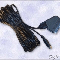 Кабел скарт букса на мини 4 плуг 10m