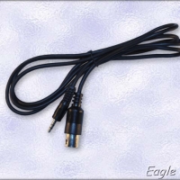 Кабел 5-ца на 3,5мм стерео щекер 1.5m