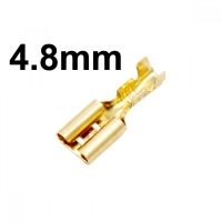 Неизолирана кабелна обувка 4.8мм женска