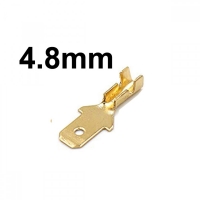 Неизолирана кабелна обувка 4.8мм мъжка