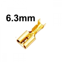 Неизолирана кабелна обувка 6.3мм женска