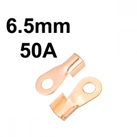 Неизолирана кабелна обувка 6.5мм отвор 50A