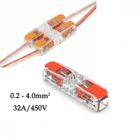Бърза клема 1P 0.2–4.0 мм², 32A / 450V