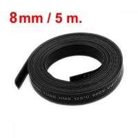 Термосвиваем шлаух черен Ф8 5м