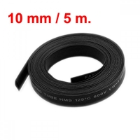 Термосвиваем шлаух черен Ф10 5м