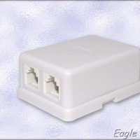 Телефонна евро розетка 2 изхода