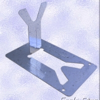 Малка метална стойка за поялник