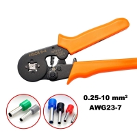 Кримпващи клещи HSC8 6-4 за кербоване на кабелни накрайници с размери от 0.25 до 10 mm²