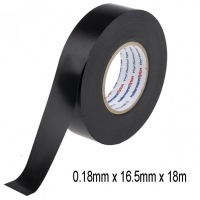 Черен Изолирбанд 0.18mm x 16.5mm x 18m