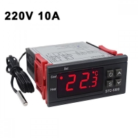 Терморегулатор STC-1000 със сензор, термостат контролер 220V